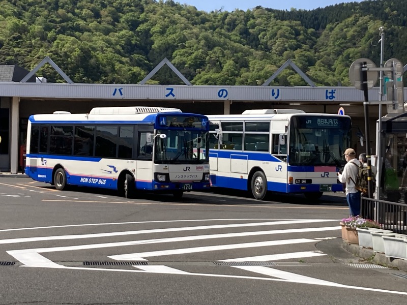 自動車駅での撮影も！