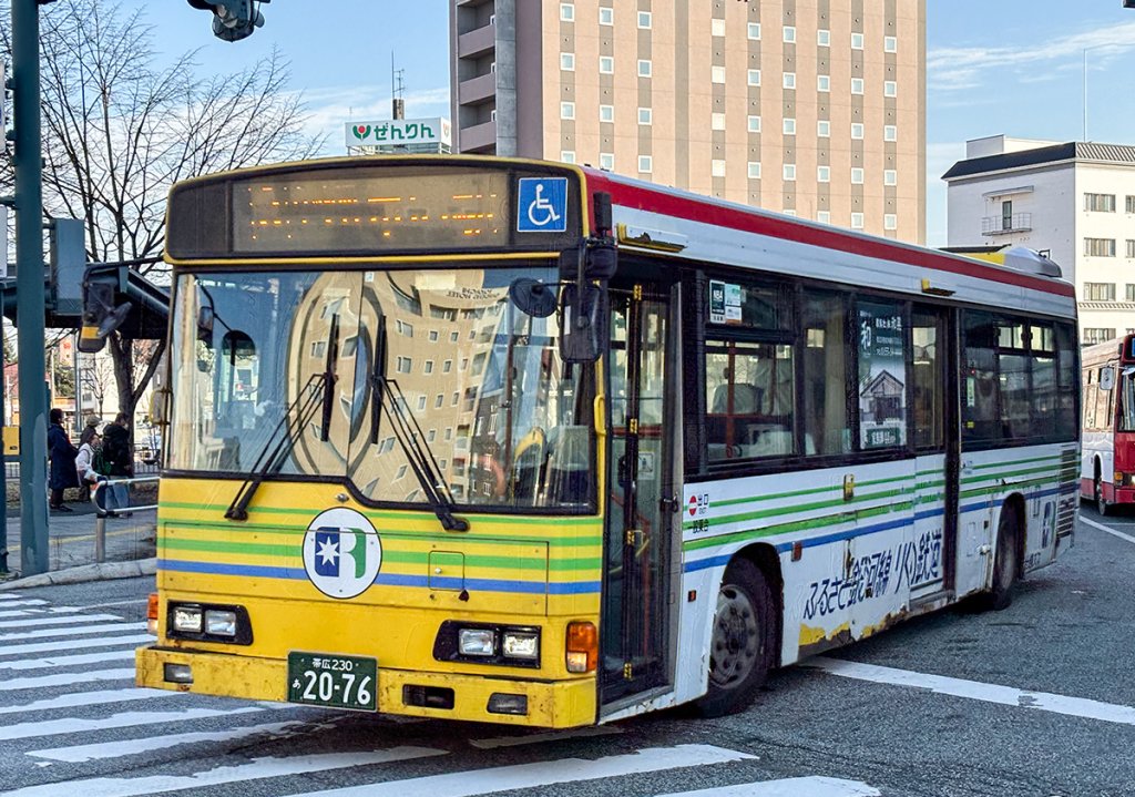 十勝バス　2006年式　日野レインボー　ふるさと銀河線ラッピング車