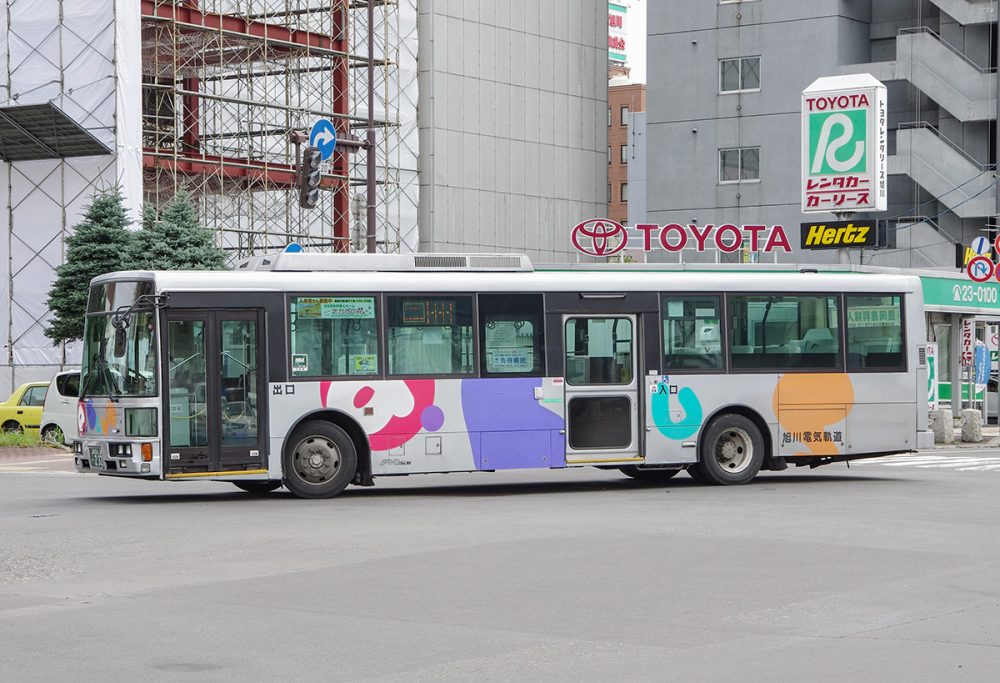 旭川電気軌道　旭川200 か232