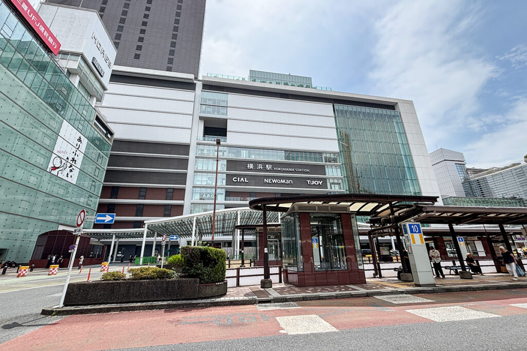 相鉄バス浜1系統で横浜駅西口に移動