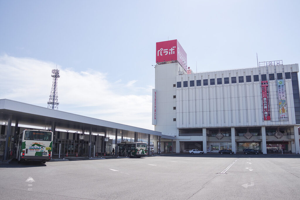 JR北見駅前隣の北見バスターミナル
