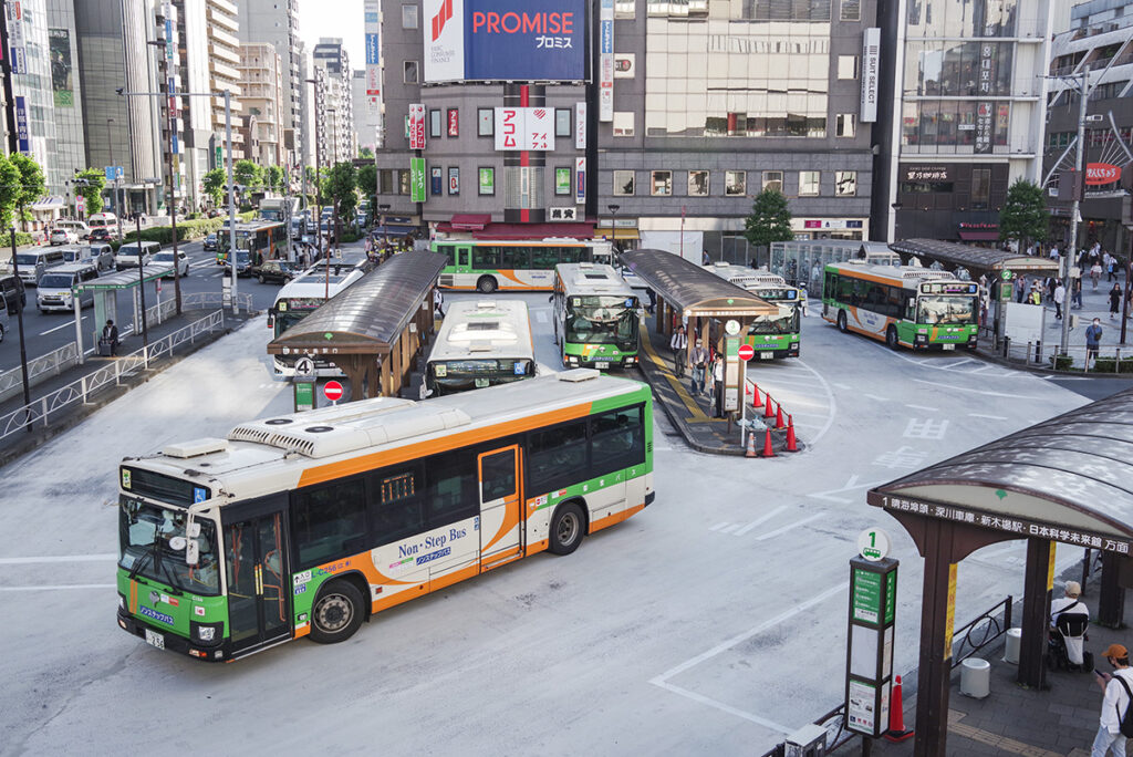 東京23区を中心にネットワークを広げる都営バス